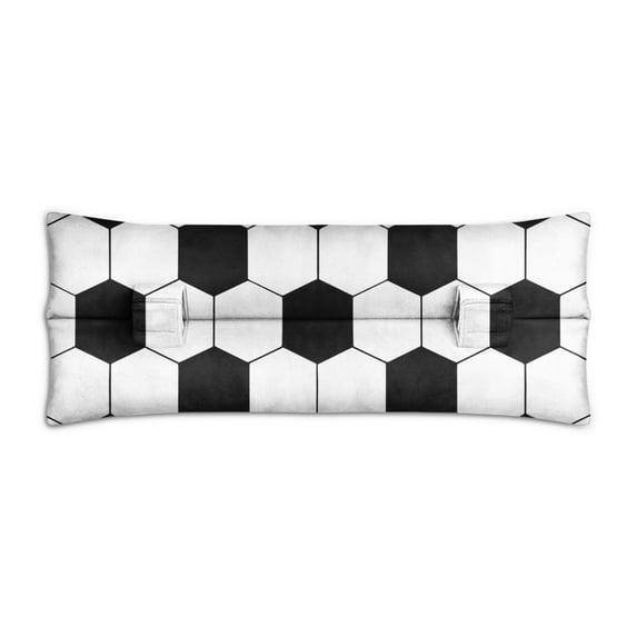 Football Field Seatbelt Cushion – End Zone Design, Supportive for Young Athletes in Recovery