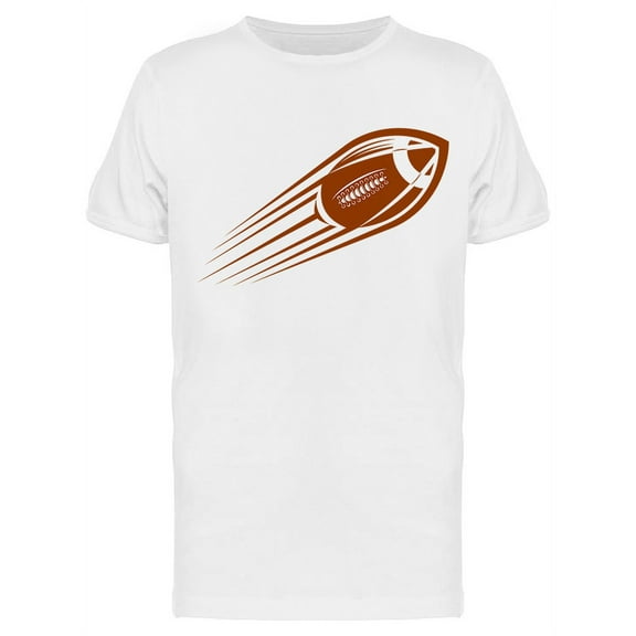 Football Flying Through The Air  T-Shirt Men -Image by Shutterstock, Male Small