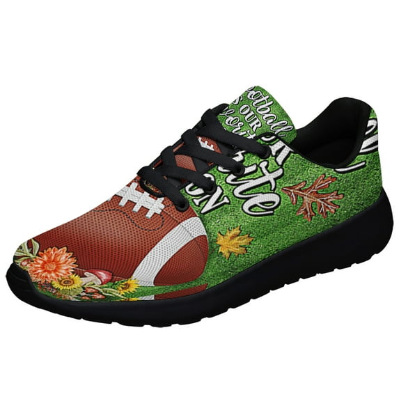 Football Football Is Our Favorite Season Shoes Sneakers Black Size 6