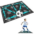 Football Footstep Training Mat, Soccer Training Mat, Agility Footstep