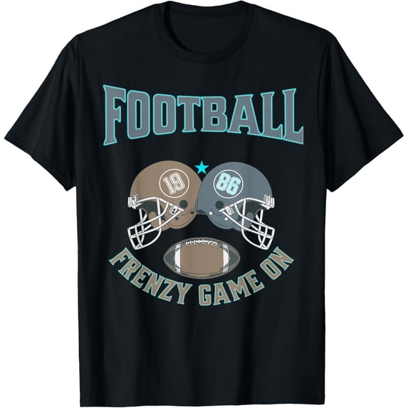 Football Frenzy Kickoff Competitive Retro Energy Play T-Shirt