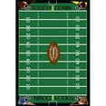 thumbnail image 1 of Football Fun 7 ft.8 in. x 10 ft.9 in. WearOn Nylon Machine Tufted- Cut Pile Educational Rug, 1 of 1