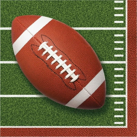 Football Fun Paper Lunch Napkins 16 Per Pack