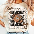 thumbnail image 1 of Football Game Day Coquette Shirt, Preppy Football Shirt Design, Girly Fall Football Mom Sublimation, Football Bow Shirt, Touchdown Season Shirt, 1 of 5