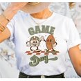 thumbnail image 1 of Football Game Day Retro Sports Graphic Design T-Shirt, 1 of 4