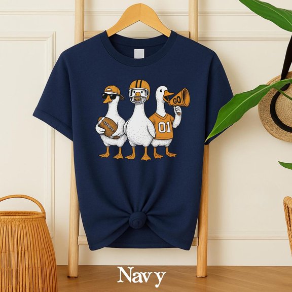 Football Game Day ShirtDuck Shirt Cute Fall shirt Duck Lover Gift Unisex Fall Football Tee All Size S-5Xl