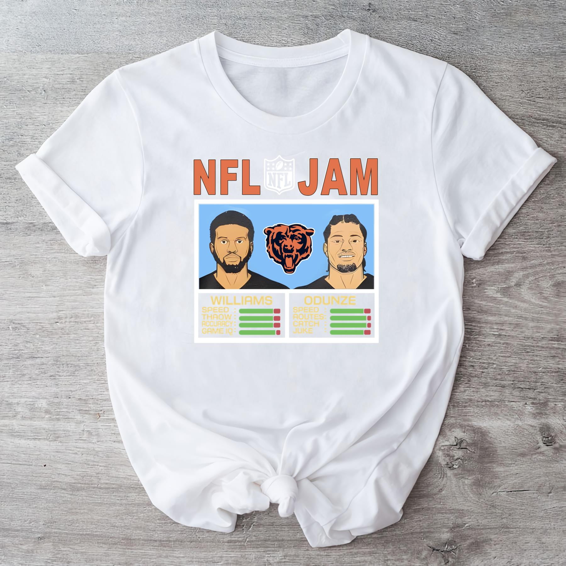 Football Game Jam Style Graphic Shirt, Retro Sports Theme Tee-TH2673 ...