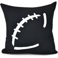 thumbnail image 1 of Football Geometric Print Pillow, 1 of 2