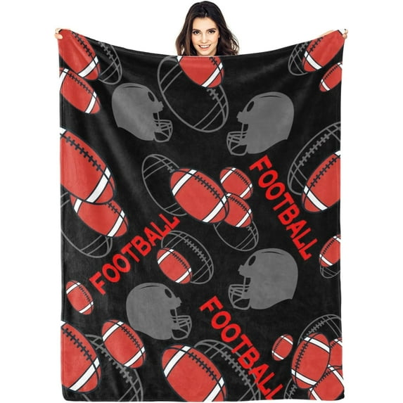 Football Gifts for Boys 8-12 - Football Gifts Blanket for Boys/Men 50" x 60" - Gifts for Boys Who Love Football - Football Blanket for Boys Birthday Christmas