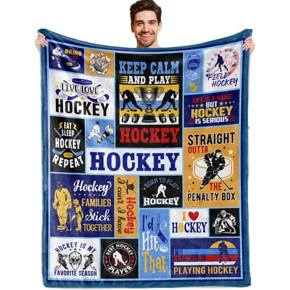 Football Gifts for Boys, Football Gifts for Men, Football Coach Gifts, Gifts for Football Players Team, Gifts for Football Lover, Football Blanket 60" X 50"