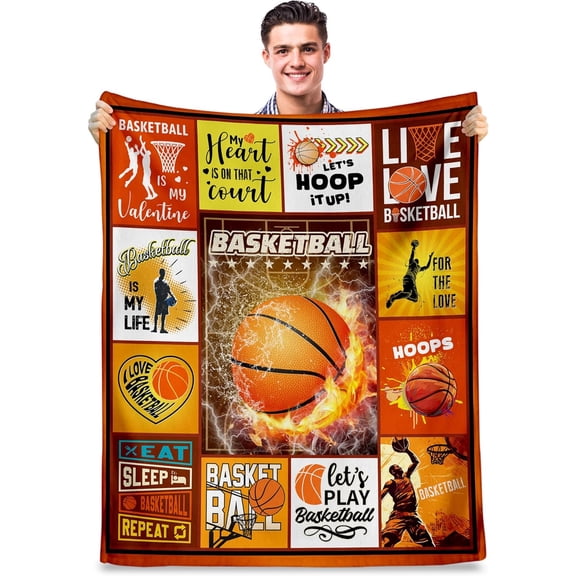 Football Gifts, Football Gifts for Boys 8-12, Football Coach Gifts for Men, Unique Gifts for Football Lovers, Football Gifts for Team Players Men Women Christmas Throw Blanket 50"x60"