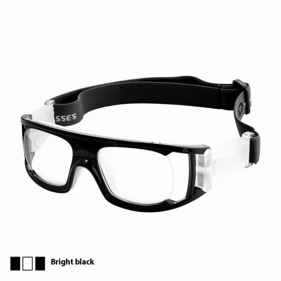 Football Glasses Cycling Sports Resistant Goggles Shockproof Basketball Eyewear Men Athletic Glassesblack