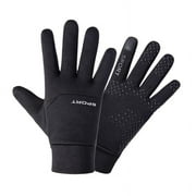 Football Gloves Kids Boys Waterproof Thermal Grip Outfield Player Field A3U4