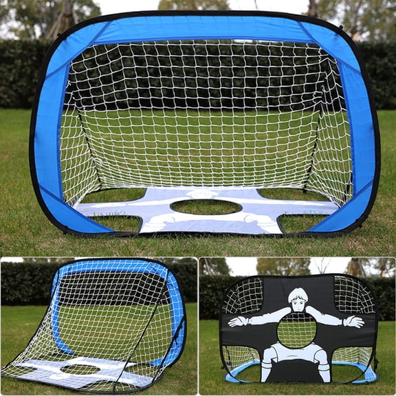 Football Goal Post Net, Soccer Training Net, Flat Wire Kids Football Game Match For Soccer Shooting Training Children