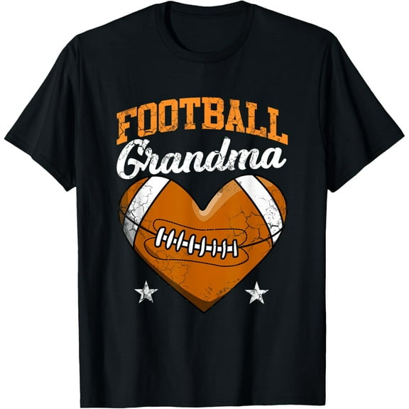 Football Grandma Grandmother Grammy T-Shirt
