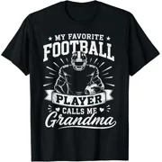 Football Grandma My Favorite Football Player Calls Me T-Shirt