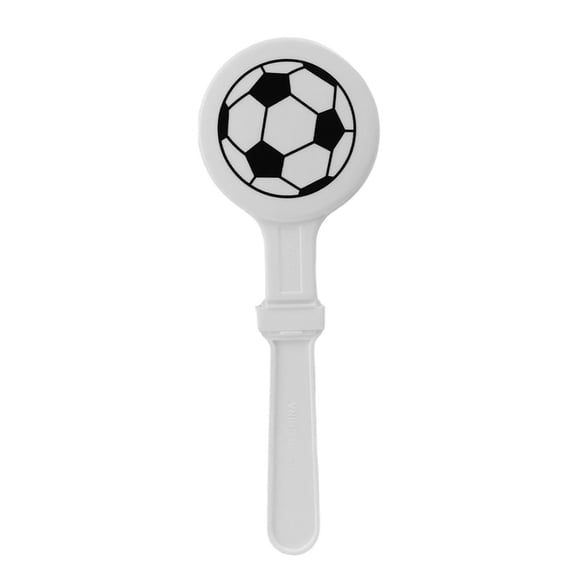Football Hand Clapper Plastic Noise Maker Cheering Supplies Stadium Atmosphere Prop for Soccer Games Group Activities 1pack