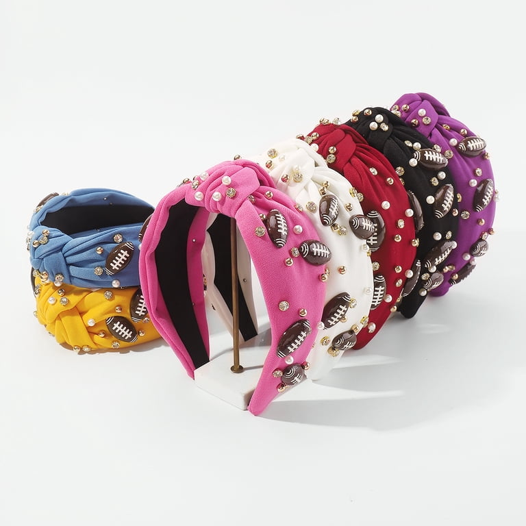 Pink Game Day Charms Headband Amazon.com: Baseball Headband for Women Baseball Accessories  main image 3