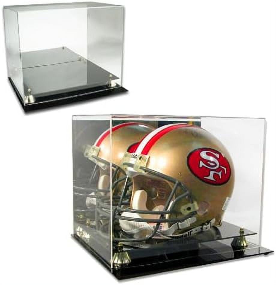 Football Helmet Display Case Full Size Display Case Dual Layered