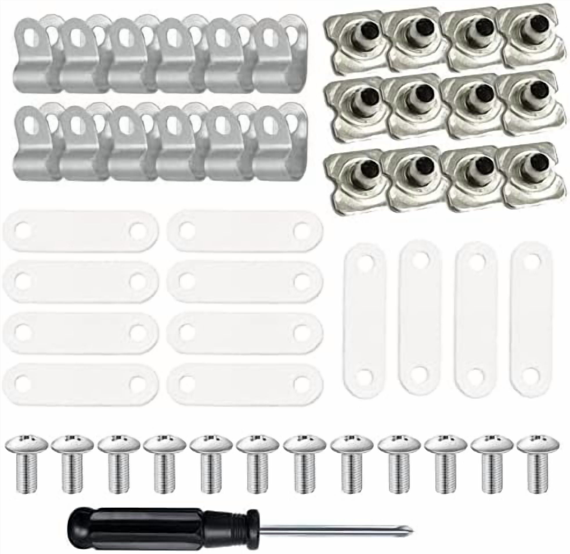 Fortunemee Football Helmet Repair Kit, Hockey Helmet Hardware