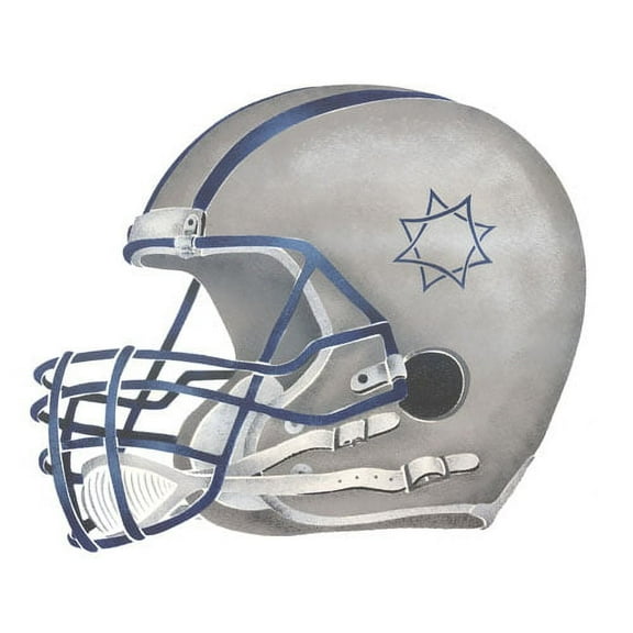 Football Helmet Wall Stencil - DEE477 by DeeSigns