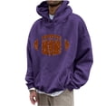 thumbnail image 1 of Football Hooded Sweatshirts for Men 2024 Funny Game Day Casual Hoodies Casual Baggy Fall Long Sleeve Pullover Tops Oversized, 1 of 5