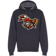 thumbnail image 1 of Football Indian Mascot Graphic Hoodie Men -Image by Shutterstock, Male Small, 1 of 2