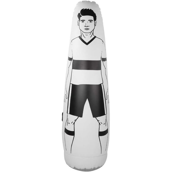 Football Inflatable Dummy, 80.7 Inch Training Dummy, Football Tumbler Mannequin Shield Portable Football Practice Equipment Football Mannequin for Free Kick, Defensive Wall, (Single Wall)