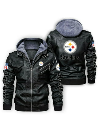 Pittsburgh Penguins Full Leather Jacket - Black 6X-Large