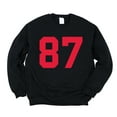 thumbnail image 1 of Football Jersey 87 -  Womens Sweatshirt, 1 of 12