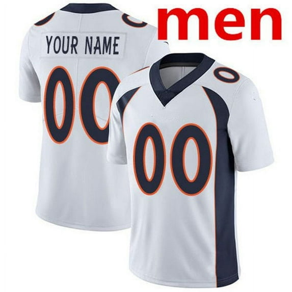 Football Jersey Denver''Broncos''31 Justin Simmons 18 Peyton Manning 8 Brandon McManus 30 Terrell Davis 25 Melvin Gordon III 49 Alex Singleton 83 Andrew Beck 3 Wilson