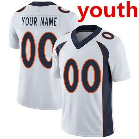 Football Jersey Denver''Broncos''31 Justin Simmons 18 Peyton Manning 8 Brandon McManus 30 Terrell Davis 25 Melvin Gordon III 49 Alex Singleton 83 Andrew Beck 3 Wilson