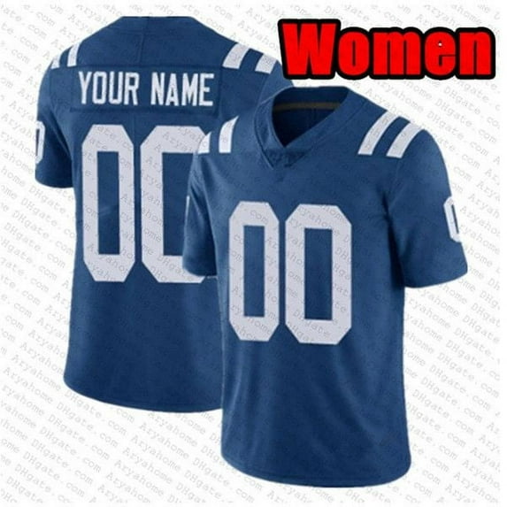 Football Jersey Indianapolis''colts''custom Men Women Youth Gardner Minshew II Jonathan Taylor Deforest Buckner T.Y. Hilton Deon Jackson Jake Funk