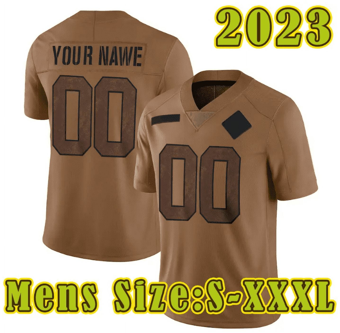 Football Jersey for Men, Brian Burns, Kayvon Thibodeaux, Daniel Jones