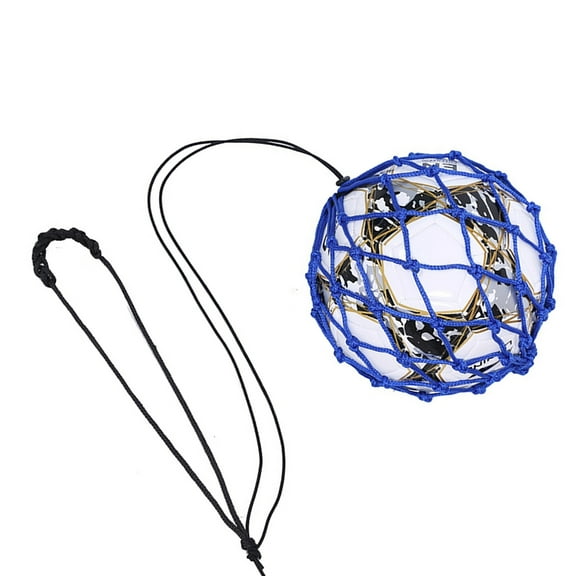 Football Kicking Throw Practice Training Tool, Hand Frees Football Trainer Adjustable Soccer Return Trainer Net