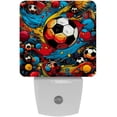 thumbnail image 1 of Football LED Square Night Light - Energy Efficient and Stylish Illumination for any Room, 1 of 6