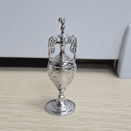 Football League First Division Trophy, 8 cm Metal Trophy, Christmas Halloween Gifts.