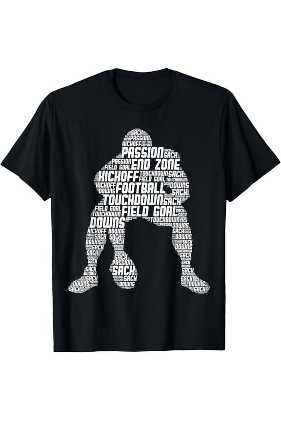 Football Lineman American Football Men T-Shirt Small