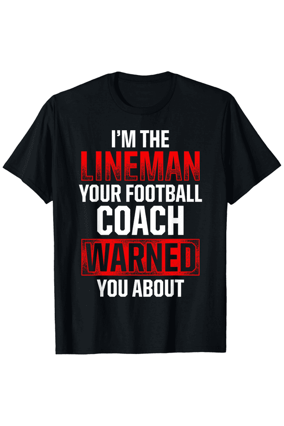 Football Lineman Hot Offensive Defensive Player Mens T-Shirt