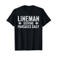 thumbnail image 1 of Football Lineman Shirt - Serving Pancakes Daily, 1 of 5