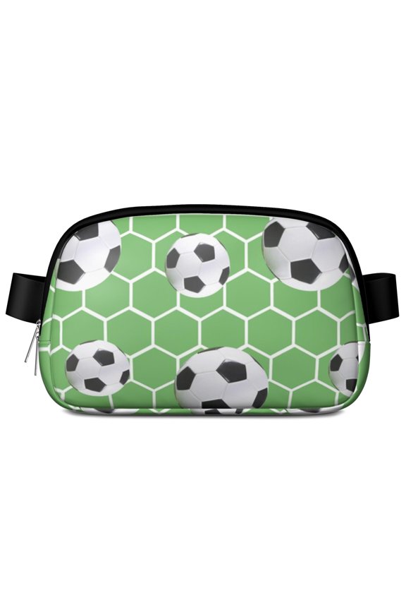 Football Lover's Fanny Pack – Sports Belt Bag for Boys, Featuring Game-Ready Print for Training & Play