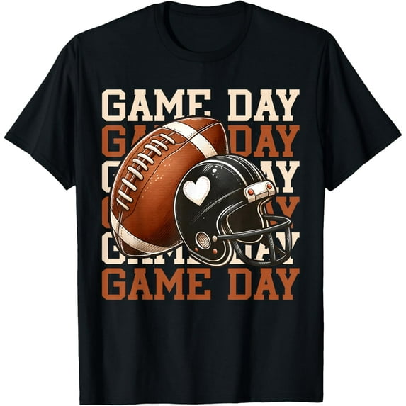 Football Lovers Game Day Season Football Fan Men Women Kids T-Shirt