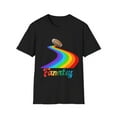 thumbnail image 1 of Football Lovers Rainbow Fantasy Men Women T-shirt, 1 of 4