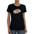 thumbnail image 1 of Football Mama Art Shaped T-Shirt Women -Smartprints Designs, Female x-Large, 1 of 4