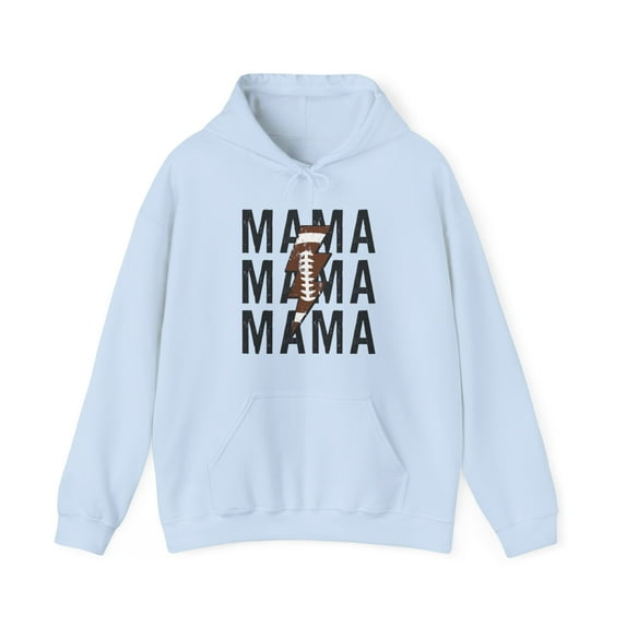 Football Mama Mom Mothers Day Hoodie, Gifts, Hooded Sweatshirt