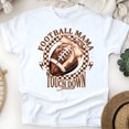 thumbnail image 1 of Football Mama Shirt | Touchdown Season Graphic Tee for Game Day, White, Size S, 1 of 6