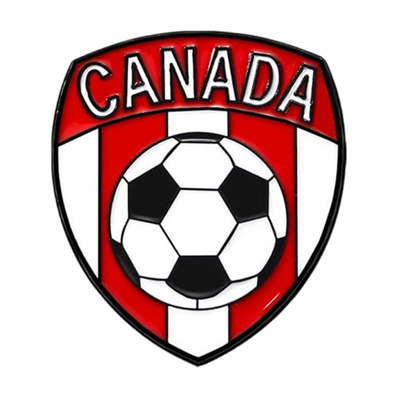 Football Match Badge 2026 Commemorative Enamel Pin Collectible Event Souvenir, Durable Sports Fan Merchandise Display Accessory, for Football Fans Collectors Jersey Hat Bag Use