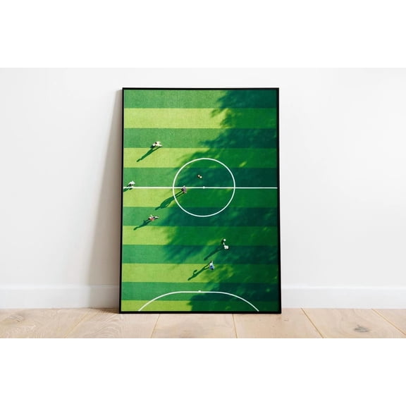 Football Match Minimalist Definition Sports Poster Unframed Paper Print