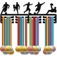 Football Medal Holder Sport Soccer Player Medals Display Stand Wall