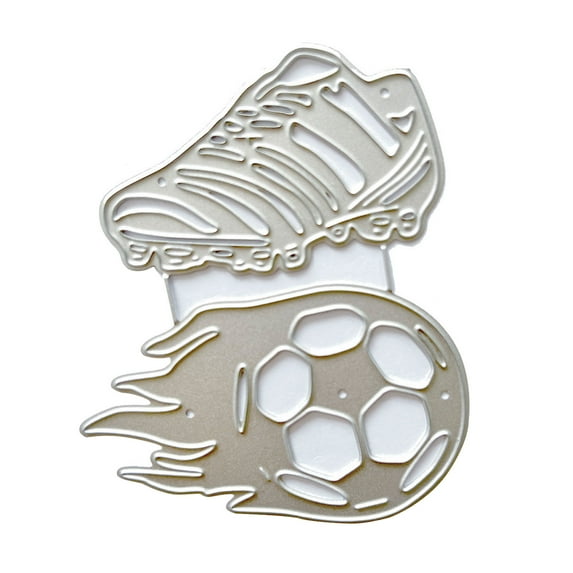 Football Metal Cutting Dies Scrapbooking Stencil Die Cuts Card Embossing DIY Photo Album Template Mold Decoration Craft